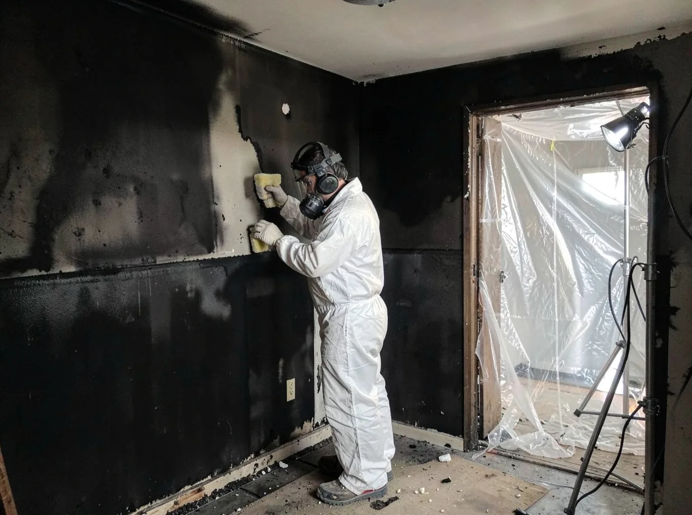 Fire Damage Restoration company in Twining, MI